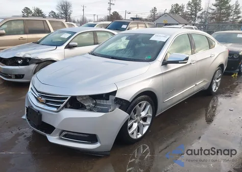 2016 Chevrolet Impala 2Lz из США, поврежденный, VIN 2G1145S32G9150682